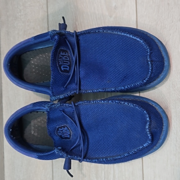 Hey Dude UnisexWally Funk Mono True Blue Casual Shoes Flats Sz L11 M9 - Picture 3 of 12